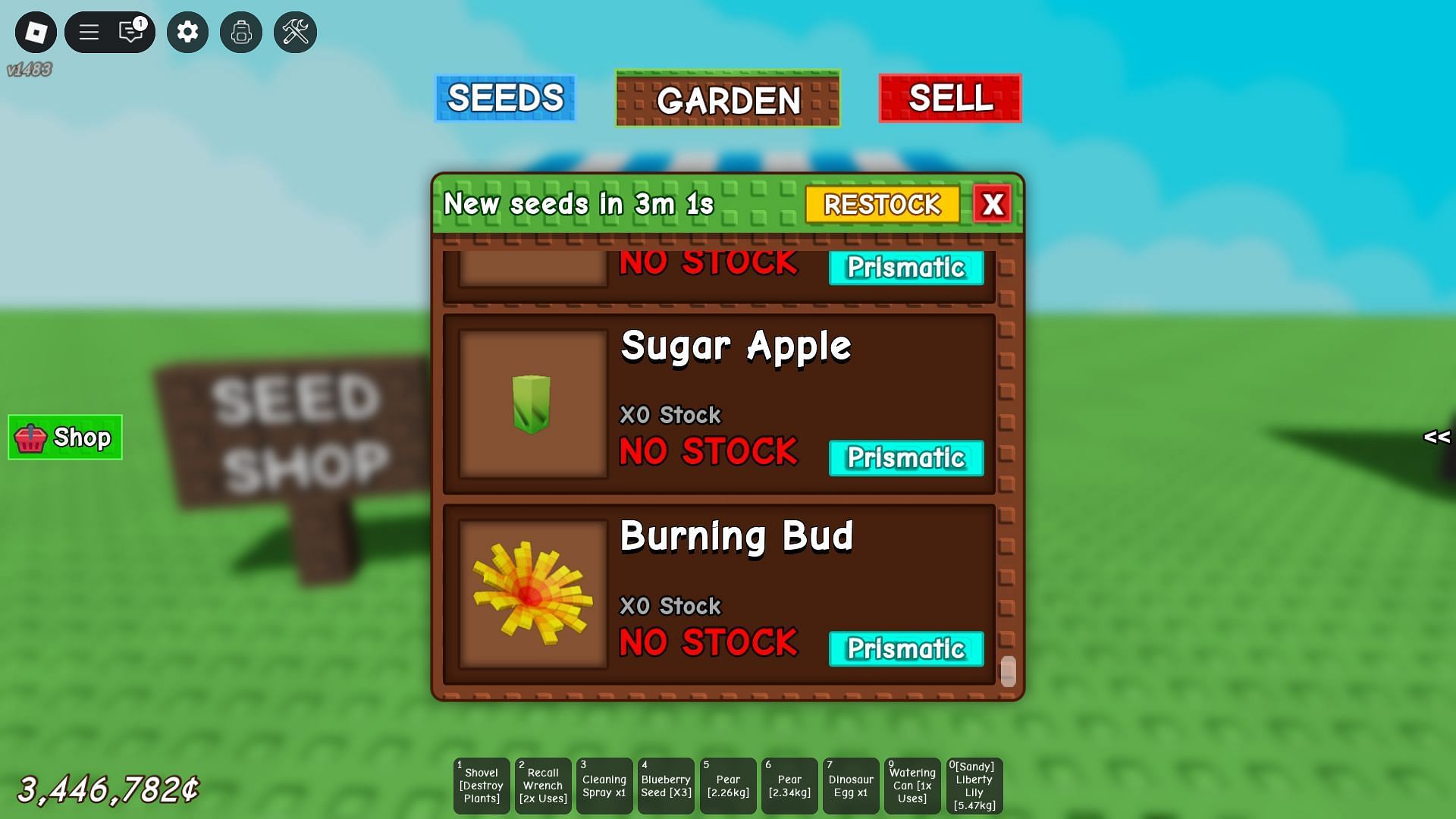 The Burning Bud (Image via Roblox)